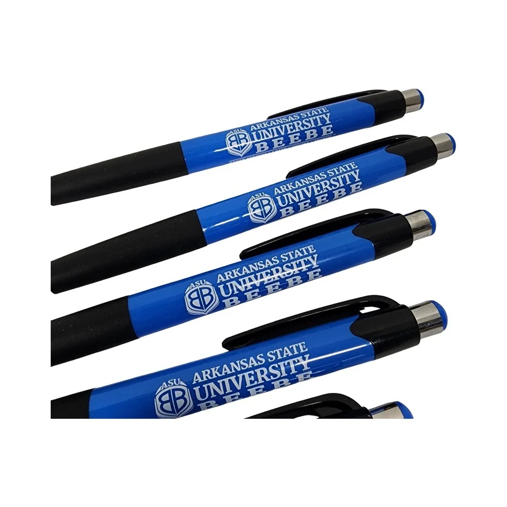 Arkansas State University Beebe Pens Blue Black Lot of 8 School Spirit